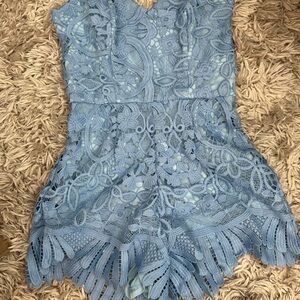 Lovers and friends strapless romper